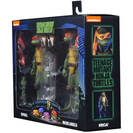NECA TMNT Movie Raphael and Michelangelo 2-pack