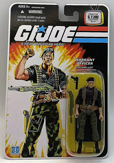 Hasbro GI Joe 25th Anniversary Flint Action Figure 3.75 Inches