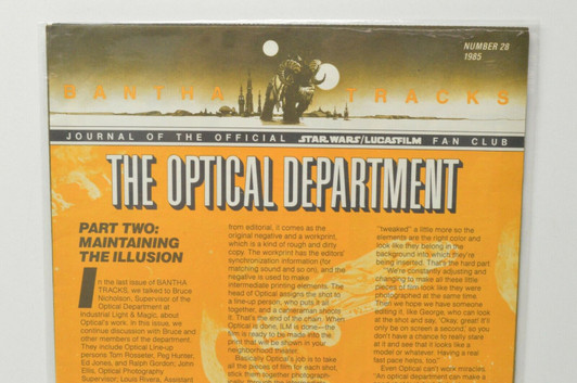 Star Wars Bantha Tracks Magazine #28