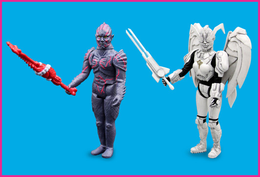 PG: PSYCHO GOREMAN "EARLY BIRD" ACTION FIGURE SET