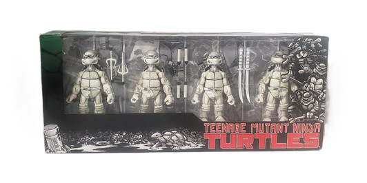 NECA Teenage Mutant Ninja Turtles SDCC 2008 action figure 4 pack