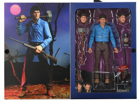 NECA Evil Dead - 7" Scale Action Figure – 40th Anniversary Ultimate Ash