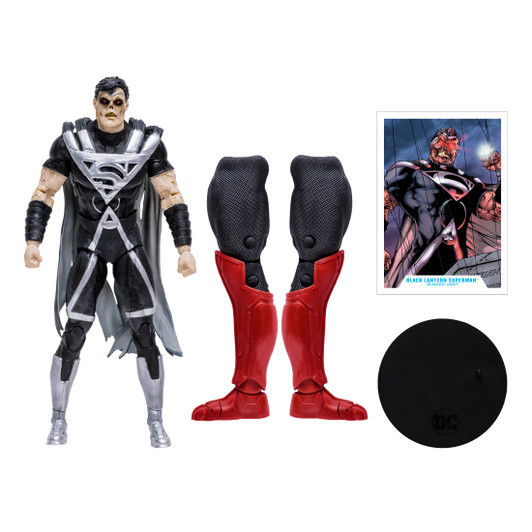 McFarlane DC Multiverse Blackest Night Superman 7in Action Figure McFarlane DC Multiverse Blackest Night Superman 7in Action Figure