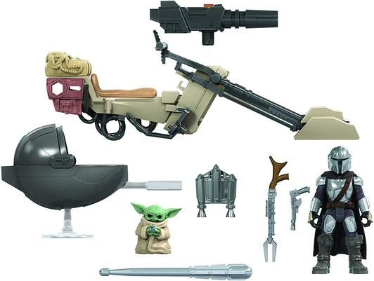 Star Wars Mission Fleet The Mandalorian Speeder Bike
