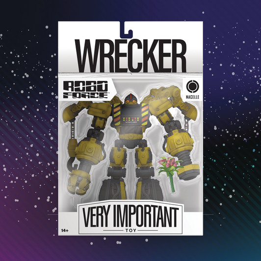 Robo Force Wrecker Action Figure