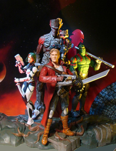 Boneco Star-Lord MV49 Guardiões da Galáxia Nano Metalfigs Jada