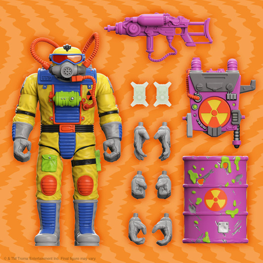 Super7 Toxic Crusader Ultimates Wave 3 Ultimate Radiation Ranger Action Figure