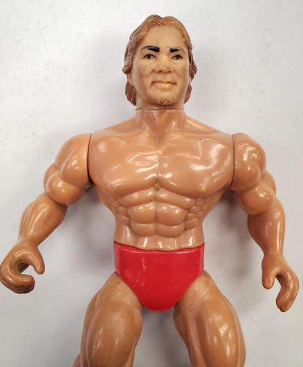 Remco (1985) AWA Wrestling Larry Zbysko #1 Action Figure (No package)