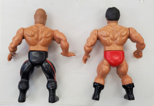 Remco (1984) AWA Wrestling Main Event Rick Martel  and Baron Von Raschke  Action Figure (No package)