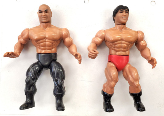 Remco (1984) AWA Wrestling Main Event Rick Martel  and Baron Von Raschke  Action Figure (No package)