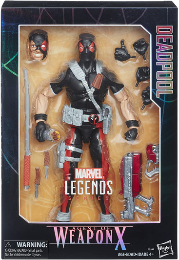 Hasbro Marvel Legends Deadpool Agent of Weapon X 12in Action Figure