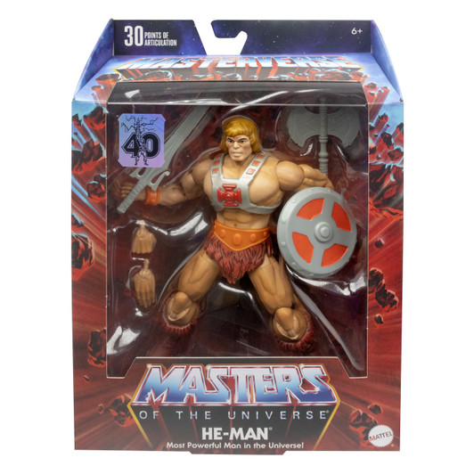 Mattel Masterverse 40th anniversary He-Man 7" Action Figure