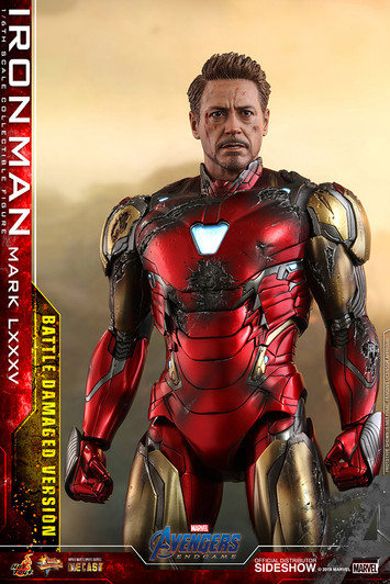  Hot Toys Avengers: Endgame end Game Movie Masterpiece Series  MMS 537 MMS537 Tony Stark (Team Suit) Sixth Scale Collectible Figure : Toys  & Games