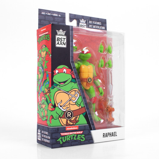 BST AXN TMNT Raphael action figure