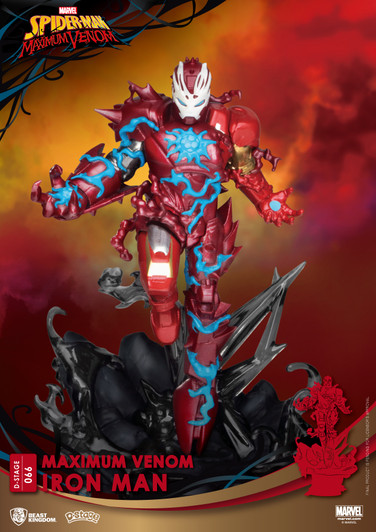 MAXIMUM VENOM DS-066 IRON MAN D-STAGE SER 6IN STATUE