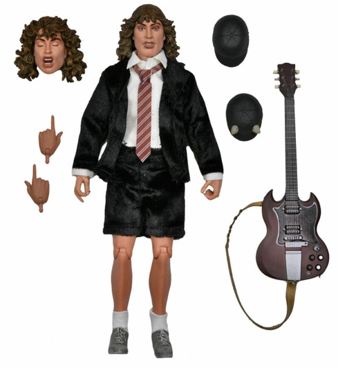 NECA AC/DC – 8" Clothed Action Figure - Angus Young "Highway to Hell"