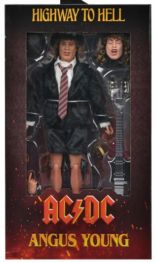 NECA AC/DC – 8" Clothed Action Figure - Angus Young "Highway to Hell"