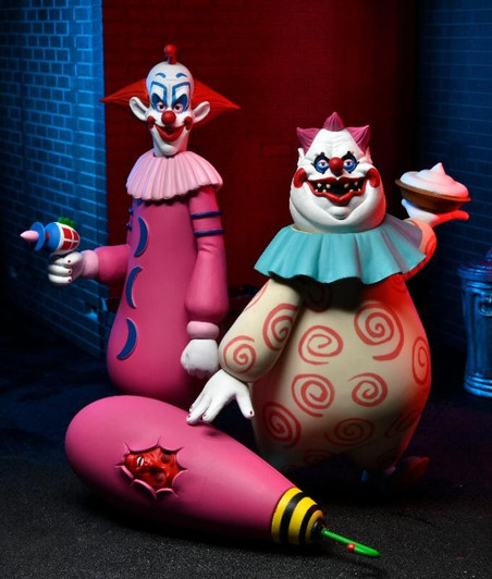 NECA Killer Klowns From Outer Space – 6" Scale Action Figure - Toony Terrors Slim & Chubby 2-Pack NECA Killer Klowns From Outer Space – 6" Scale Action Figure - Toony Terrors Slim & Chubby 2-Pack