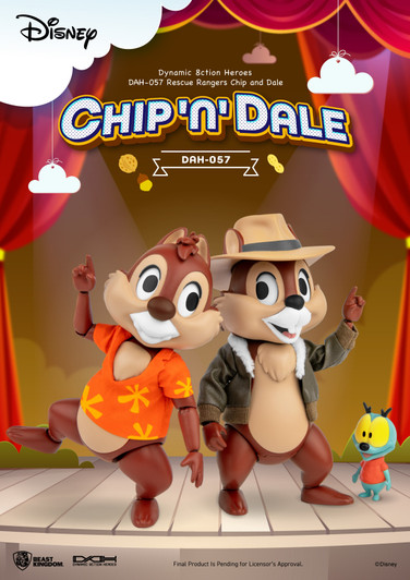 Beast Kingdom Disney Chip and Dale DAH-057 DYNAMIC 8-CTION HEROES