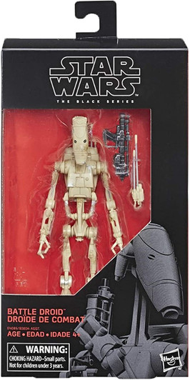 Hasbro Star Wars The Black Series #83 Battle Droid   6" Action Figure