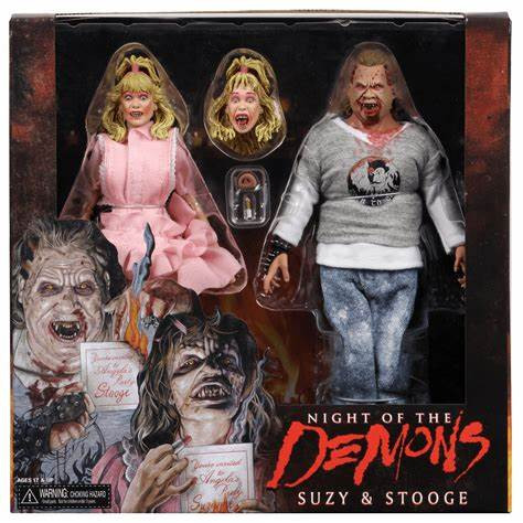 NECA Night Of The Demons 8" cloth action figure 2-Pack "Suzanne" And "Stooge"