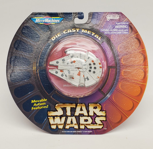 1995 Galoob Micro Machines Star Wars Millennium Falcon Sold as is T400