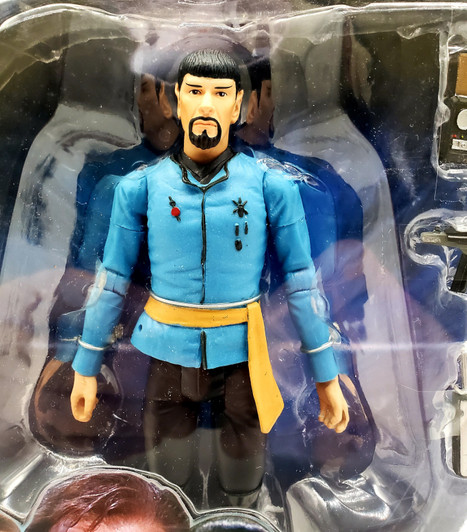 DST Star Trek TOS Spock Mirror Universe Action Figure
