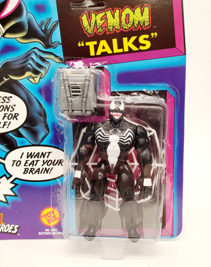 ToyBiz Marvel Super Heroes Electronic VENOM Action Figure