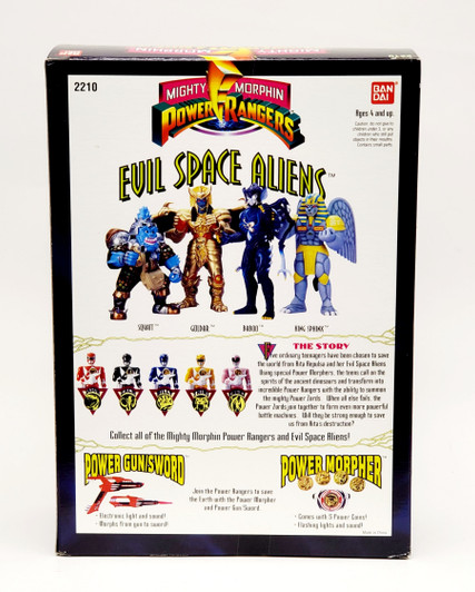 BanDai (1994) Power Rangers Deluxe Evil Space Aliens Putty Patrol
