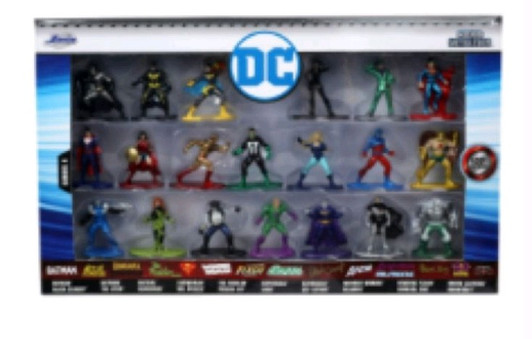Jada DC Nano Die-Cast Metal Figures 20 pack