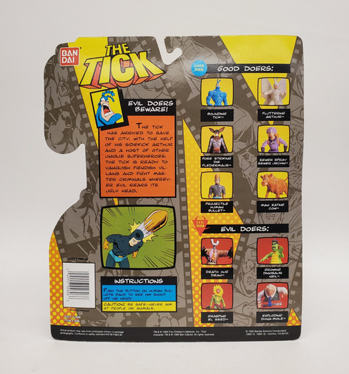 Bandai The Tick Projectile Human Bullet Action Figure