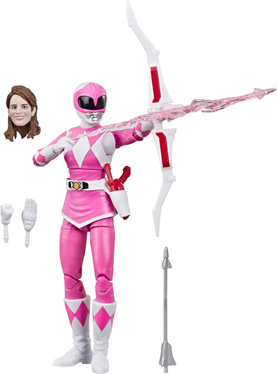 Hasbro Power Rangers Lightning Collection MMPR Pink Ranger 6" action figure