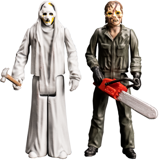 HAUNT- GHOST & ZOMBIE - 3.75" FIGURE 2 PACK
