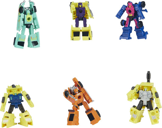 Hasbro Transformers Generations War for Cybertron Galactic Odyssey Collection Micron Micromasters 6-Pack