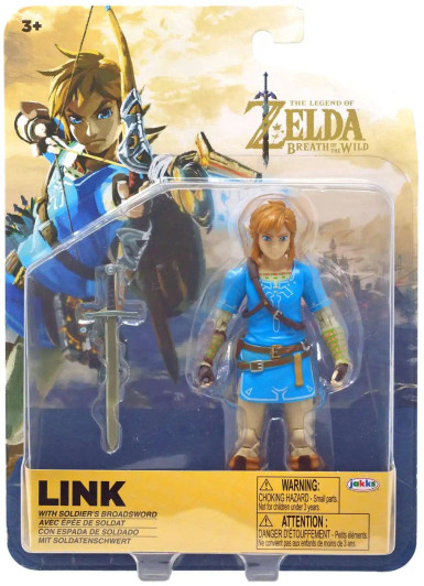 Jakks LOZ Breath of the Wild Link action figure