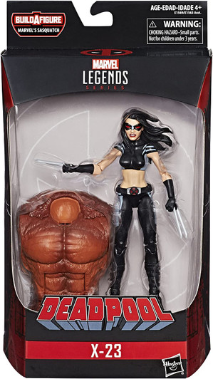 Hasbro Marvel Legends Deadpool Series X-23 6" Action Figure
