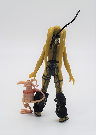 Kenner Star Wars exclusive Oola and Salacious Crumb action figure set (no package)