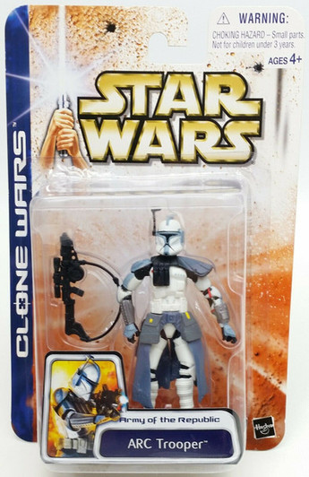 Hasbro (2003) Clone Wars ARC Trooper 3.75" Action Figure