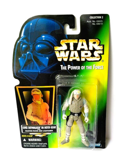 Kenner Star Wars POTF Luke Skywalker Hoth Gear Action Figure