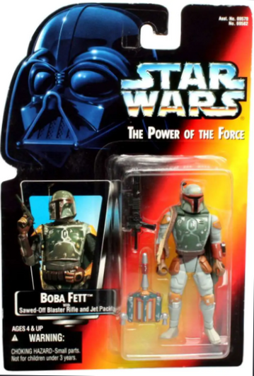 Kenner Star Wars POTF Boba Fett (Circle) Action Figure