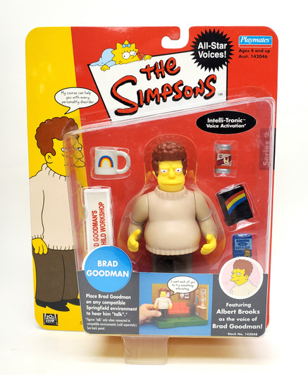 Playmates The Simpsons Brad Goodman action figure