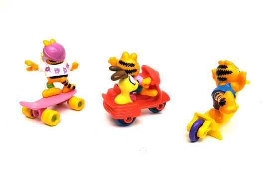 McDonald's 1988 Garfield toys lot (no package)
