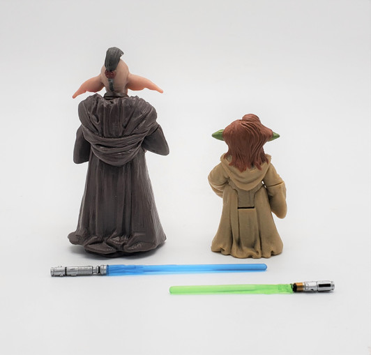 Hasbro Star Wars Legacy Yaddle and Even Piell action figure (no package)