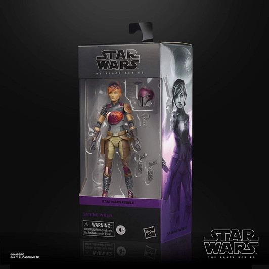 Hasbro Star Wars The Black Series  Sabine Wren  6" Action Figure