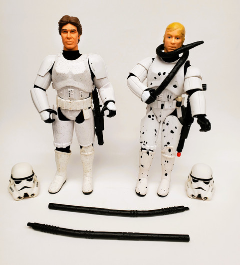 SF・ファンタジー・ホラー STAR WARS STORMTROOPER Luke Han Solo Luke Skywalker and Han Solo - Stormtrooper Disguise | Action