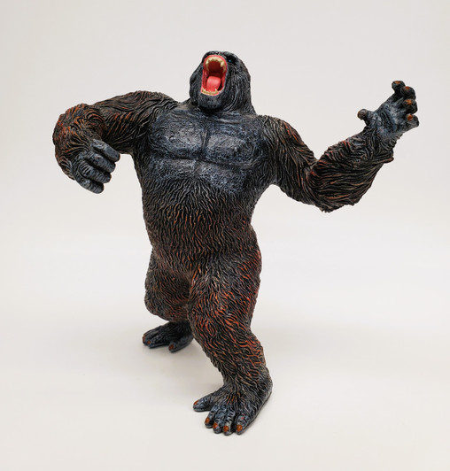 Gorilla Jumping Tree Pose 3d Illustration Stock Illustration 1842135889 |  Shutterstock