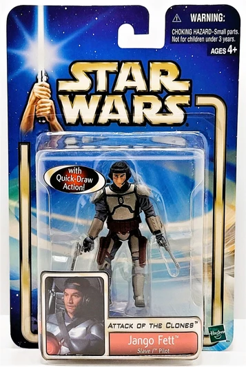 Hasbro Star Wars AOTC Jango Fett Slave I Pilot Action Figure