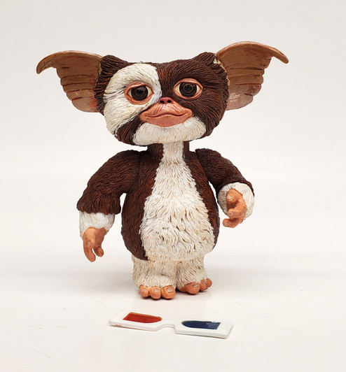 NECA GREMLINS Gizmo with 3-D Glasses action figure (no package)
