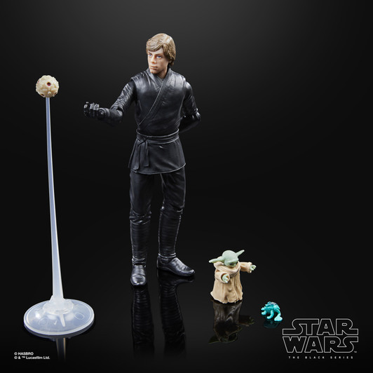 Hasbro Star Wars The Black Series Luke Skywalker and Grogu 6" action figure set