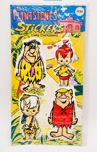 The Flintstones (1977) Puffy Stickers